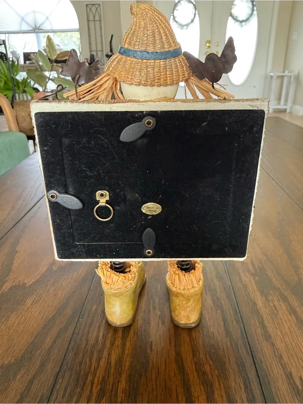 Rustic Scarecrow Picture Frame Fall Harvest Farmhouse Decor